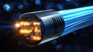 کابل فیبر نوری دو مهار 2 کور NEXANS