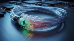 کابل فیبر نوری دو مهار 8 کور NEXANS