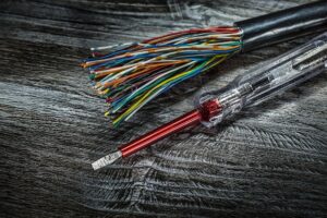 کابل فیبر نوری دو مهار 10 کور NEXANS