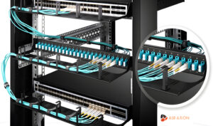 پچ پنل فیبر نوری لگراند 24 پورت LC